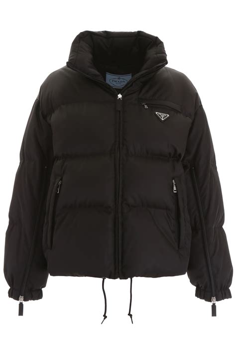 prada short puffer|prada puffer jacket ladies.